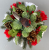 Christmas Memorial pot with pine cones